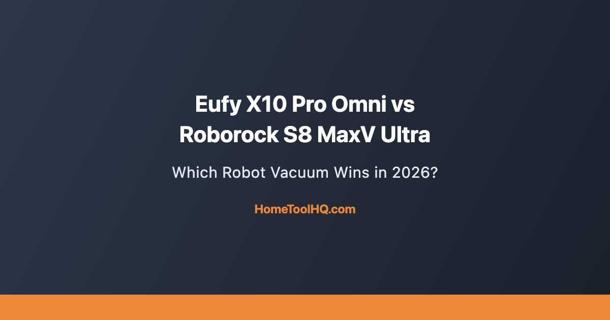 Eufy X10 Pro Omni Vs Roborock S8 Maxv Ultra Featured Image