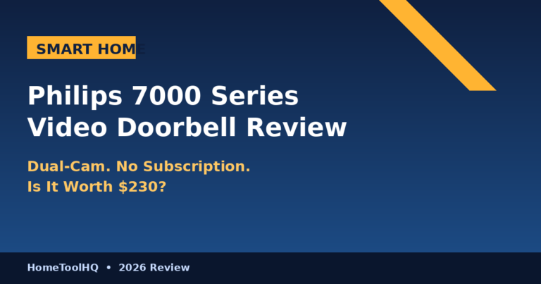 Philips 7000 Series Video Doorbell Review