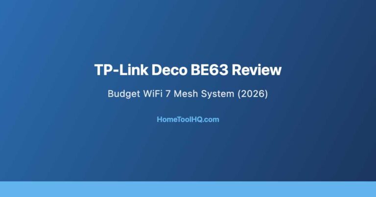Tp Link Deco Be63 Review Featured Image