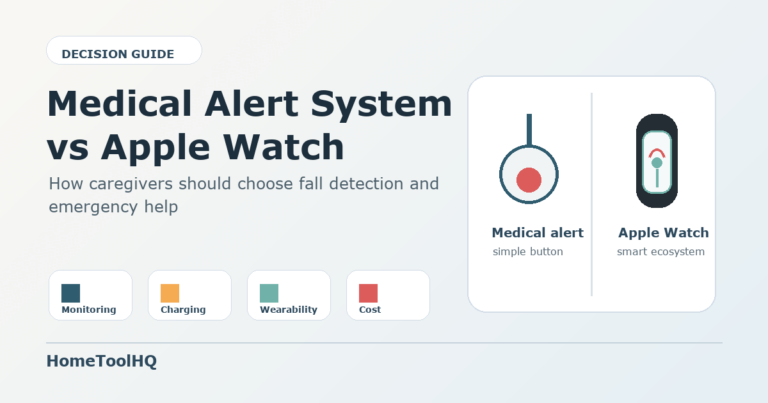 Medical alert system vs Apple Watch decision guide