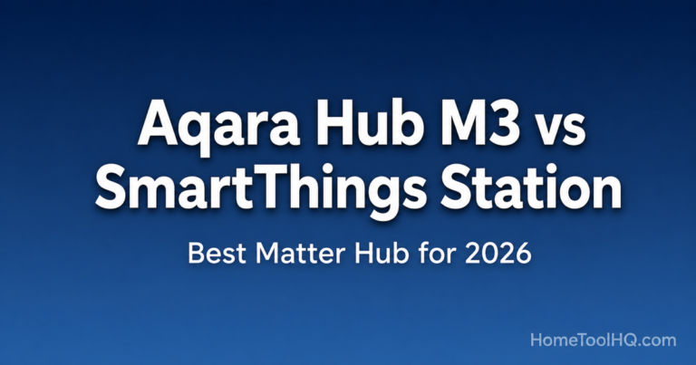 Aqara Hub M3 vs SmartThings Station: Best Matter Hub for 2026